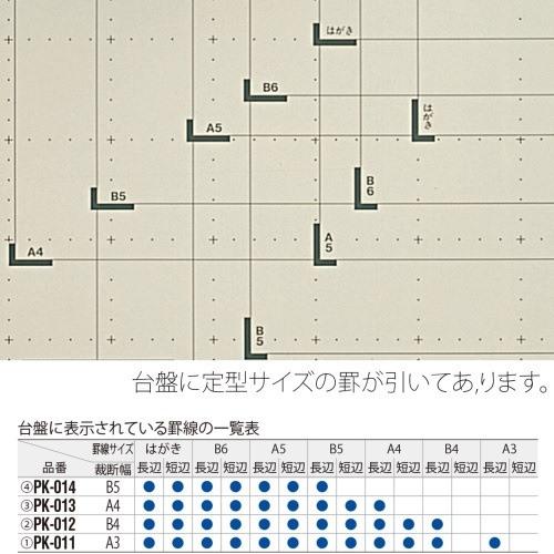 PLUS（プラス） PK-012 ペーパーカッター B4 裁断器 PK012 : 文房具