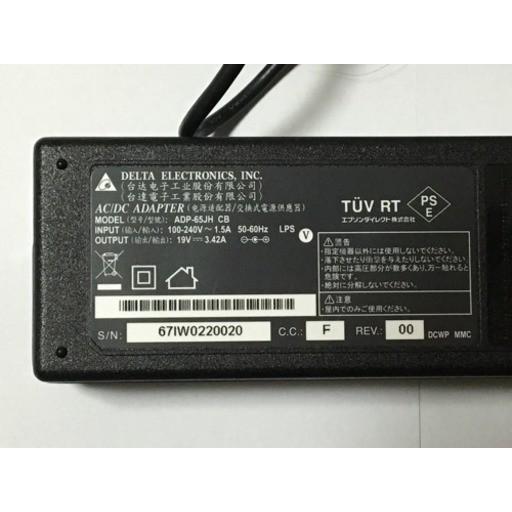 エプソンダイレクトなど用純正ACアダプター ADP-65JH CB 19V3.42A 電源