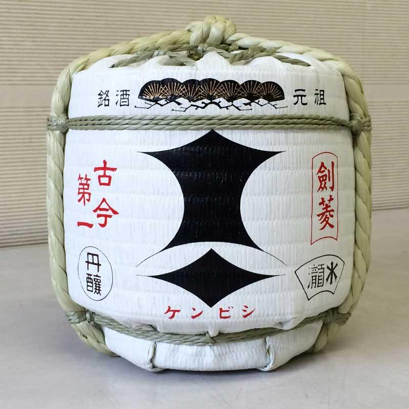 剣菱 【お取り寄せ品】【剣菱】 黒松剣菱 菰冠樽 1.8L 菰樽 季節限定品