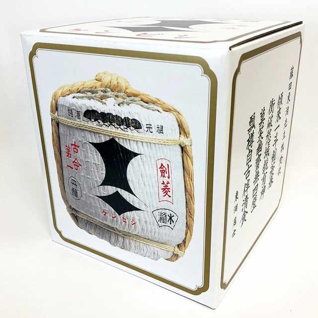剣菱 【お取り寄せ品】【剣菱】 黒松剣菱 菰冠樽 1.8L 菰樽 季節限定品