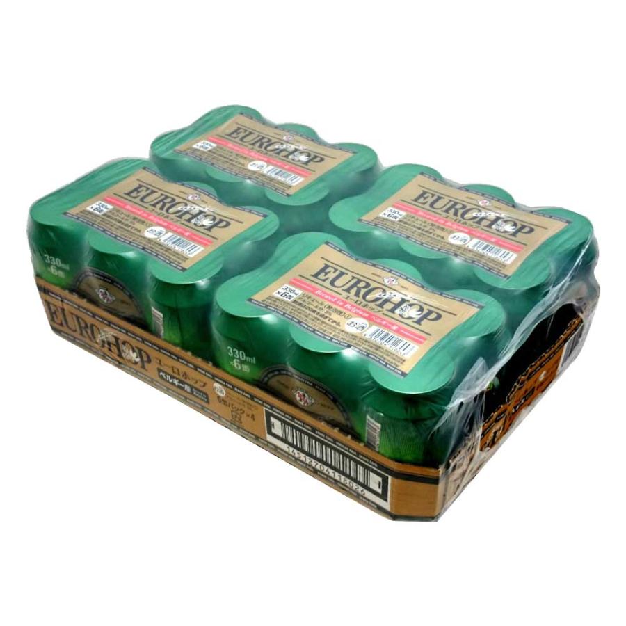 30%OFF!! 超お得!! ベルギー クラフトビール 330ml 24本セット ビールの本場ベルギー産の新ジャンル（第三ビール） ユーロ