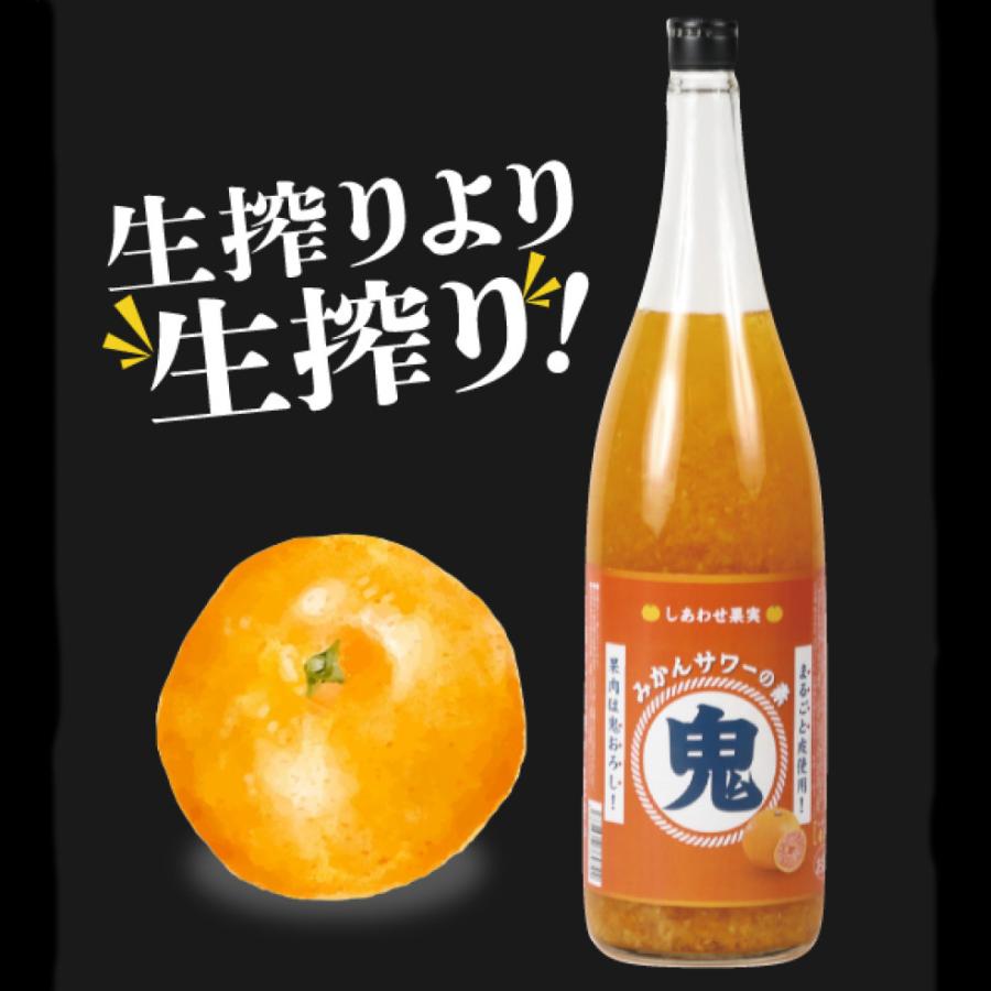 しあわせ果実 鬼おろし サワーの素 みかん 720ml / 北のさくら