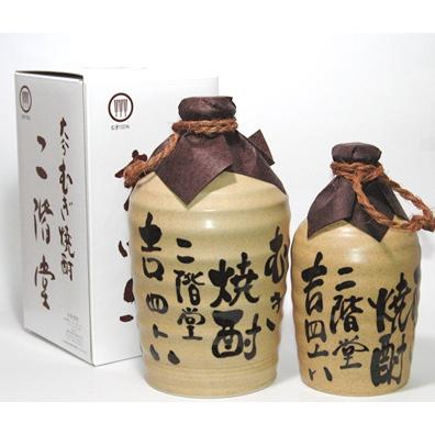 二階堂 吉四六 壺 1.8リットル/1.8L/1800ml / 麦焼酎/父の日 : 酒舗