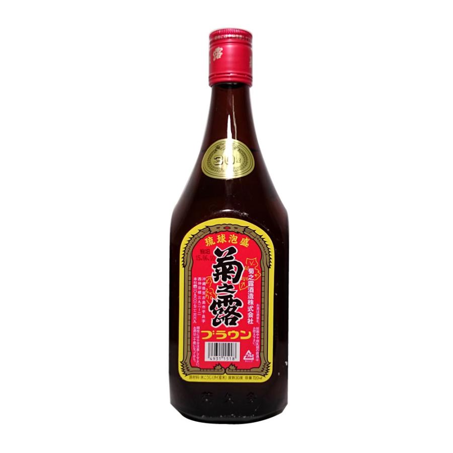 菊之露 ブラウン 30度 720ml /泡盛/菊の露 : 酒舗 アズマヅル ヤフー店