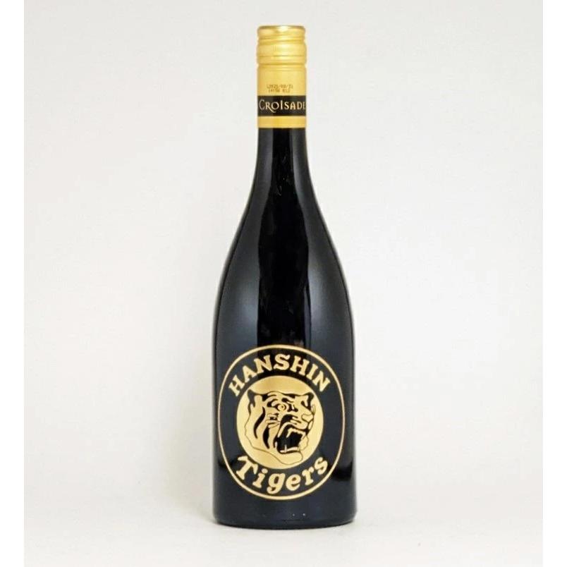阪神タイガース　Tigers 果実酒 750ml 阪神タイガース オリジナルエッチングワイン 猛虎ロゴワイン赤 750ml