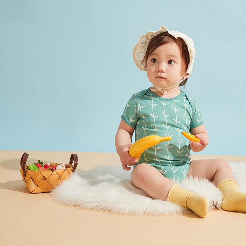 ロンパース ベビー 長袖 3枚セット 男の子 女の子 コンビ服 コンビ服