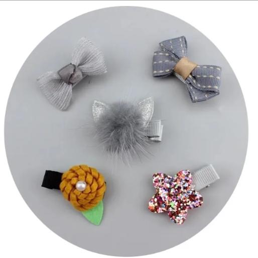 ヘアークリップ ベビー ヘアーアクセサリー 1000円 プチギフト お誕生