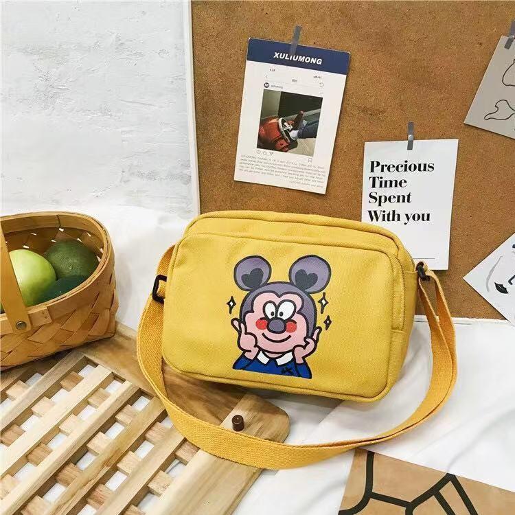 キッズ 通園バック ショルダーバッグ カバン おしゃれ 子供用かばん 男の子 女の子 ブラック グリーン ホワイト 激安 イエロー キャンバス 保育園 新学期準備