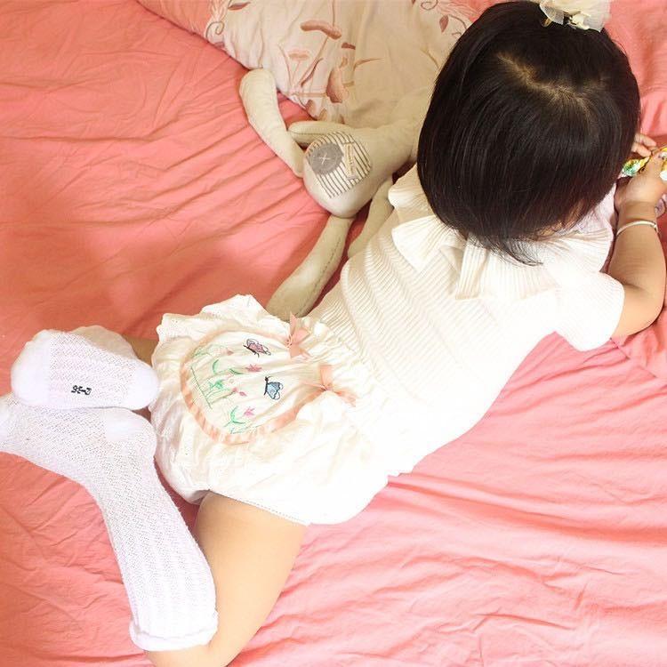 ブルマ ベビーブルマ ブルマパンツ おむつカバー 刺しゅう オシャレ 蝶々 ウサギ 赤ちゃん おむつパンツ 女の子 70 80 90 オーガニックコットン Sisyuupanntu1 アズナ 通販 Yahoo ショッピング