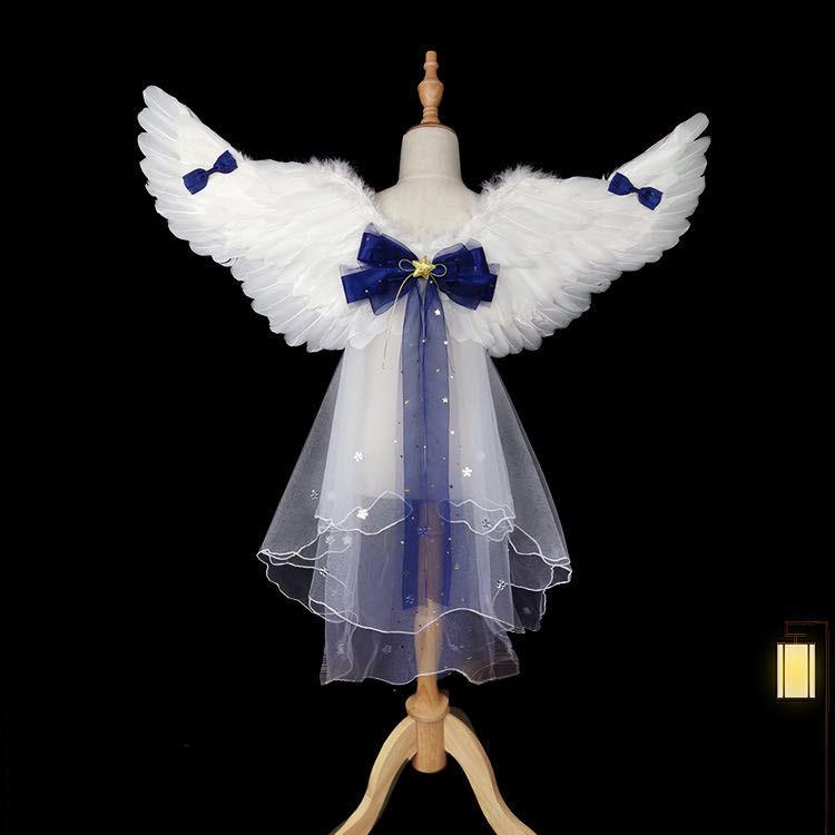 ハロウィン 仮装 キッズ 面白い 天使の羽 天使 仮装パーティー