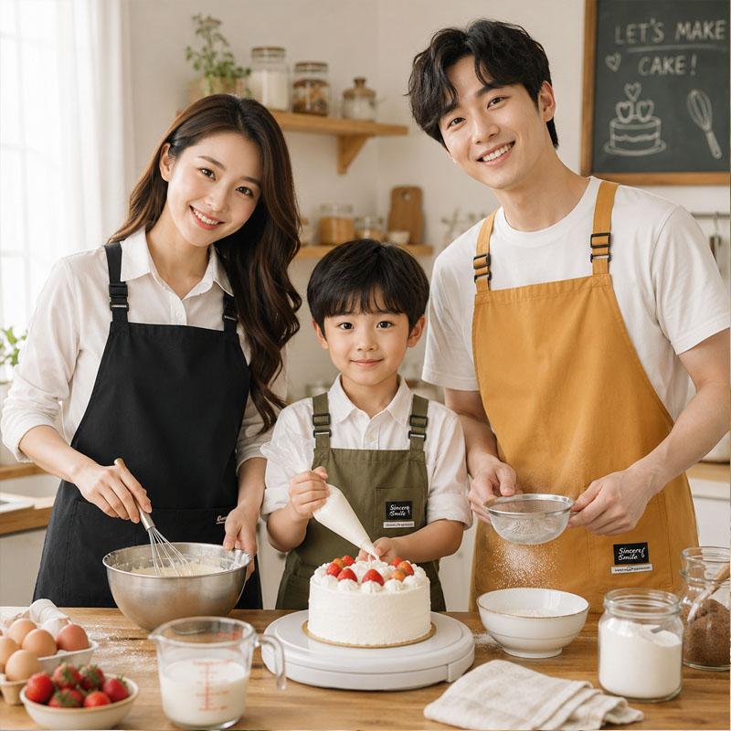 エプロン キッズ レディース メンズ 親子 母娘 子供エプロン キッチン