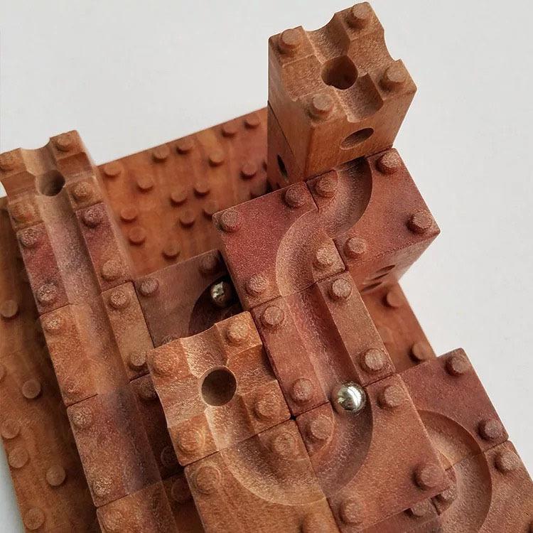 ブロック パズルブロック おもちゃ パズル 知育玩具 木製 おもちゃ 50pcs 立体パズル ビー玉転がし 積み木 知育玩具 玩具 オモチャ Woodencube社 Yfskbminirego50 アズナ 通販 Yahoo ショッピング