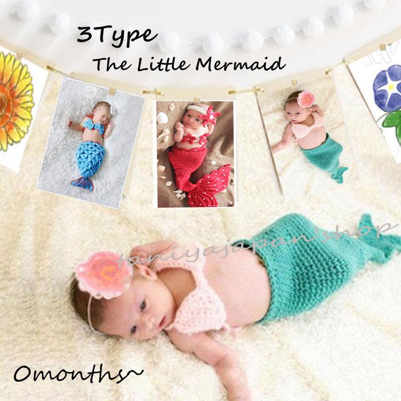 寝相アート 人魚姫 出産祝い 衣装 ベビー ニューボーンフォト ハロウィン コスプレ 衣装 赤ちゃん マーメード 水色 レッド グリーン ニット 仮装 Yfsnamamedo アズナ 通販 Yahoo ショッピング