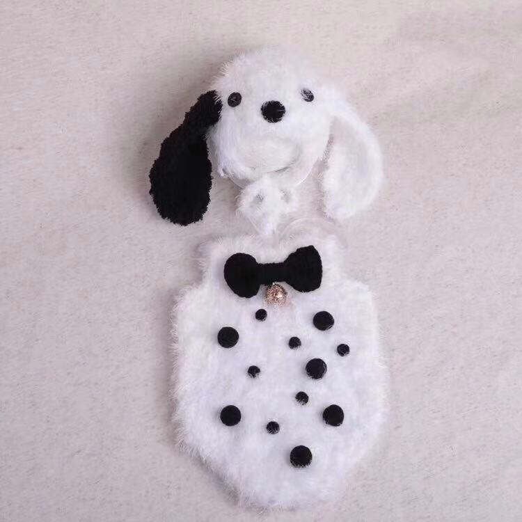 ワンちゃん ニューボーンフォント 寝相アート 新作赤ちゃん ベビー 可愛い コスチューム 子犬 カドリー 着ぐるみ 衣装 グッズ 戌年 年賀状 コスプレ 品質保証 動物