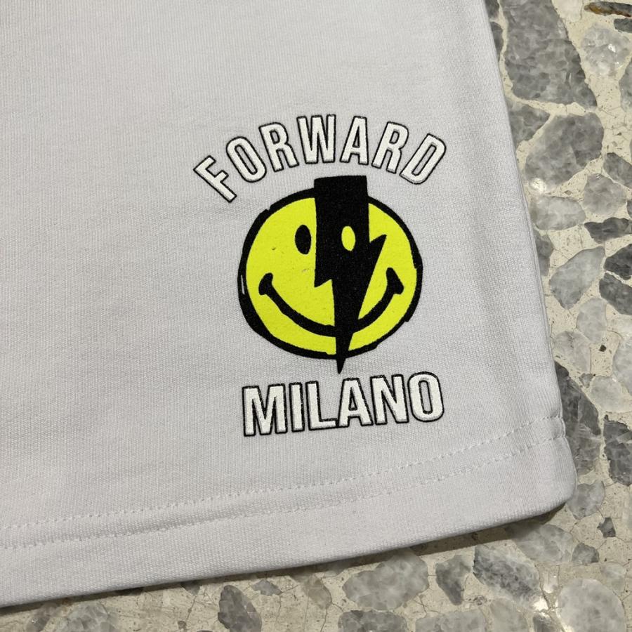 フォワードミラノ Forward MILANO クルーネック 半袖 Ｔスマイル セットアップ 上下セット2215601-00白｜azurshop｜08