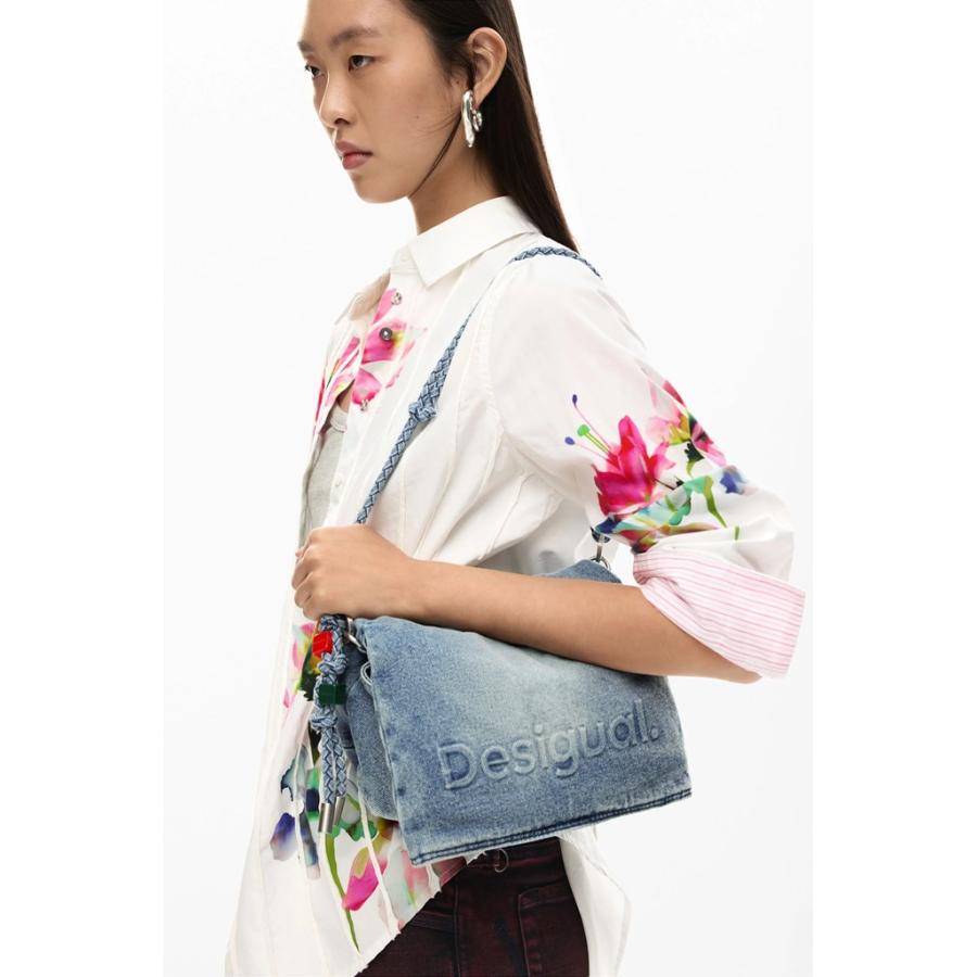 Desigual デシグァル ハンドバッグ ショルダーバッグ　デニム　XD28 Desigual（デシグアル） デシグァル ハンドバッグ ショルダーバッグ