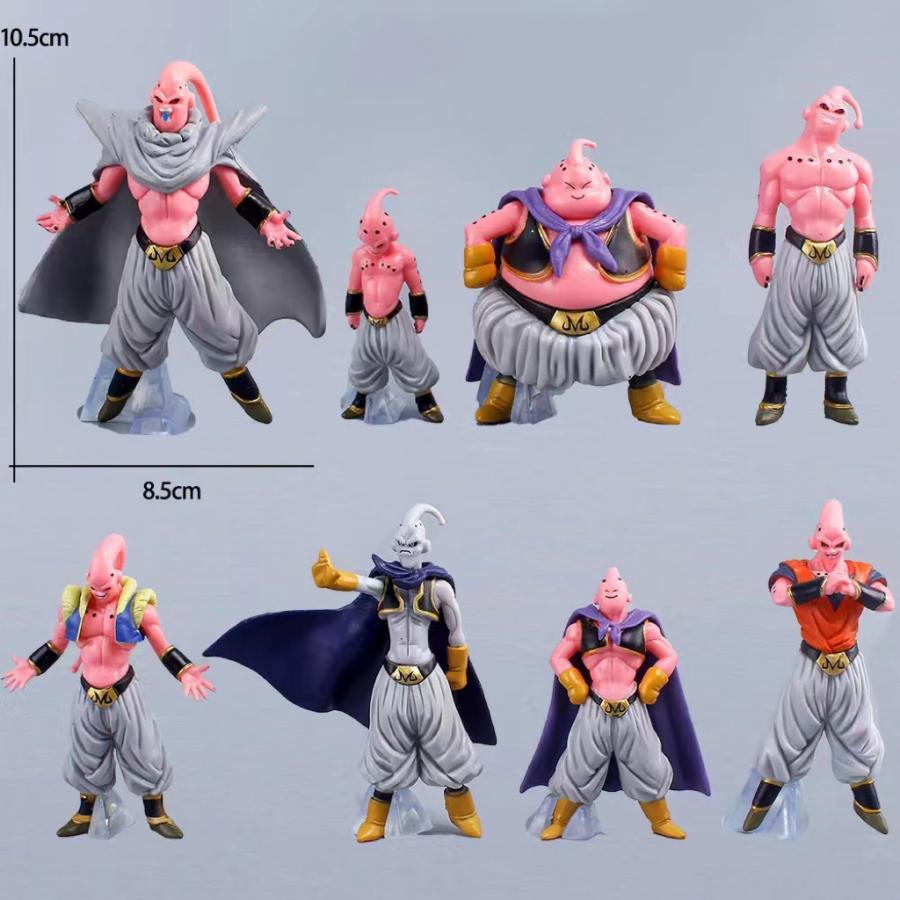 魔人ブウ フィギュア8体セットMajin Buu 魔人ブウ完全セット 魔人ブウ フィギュア8体セットMajin Buu 魔人ブウ完全セット