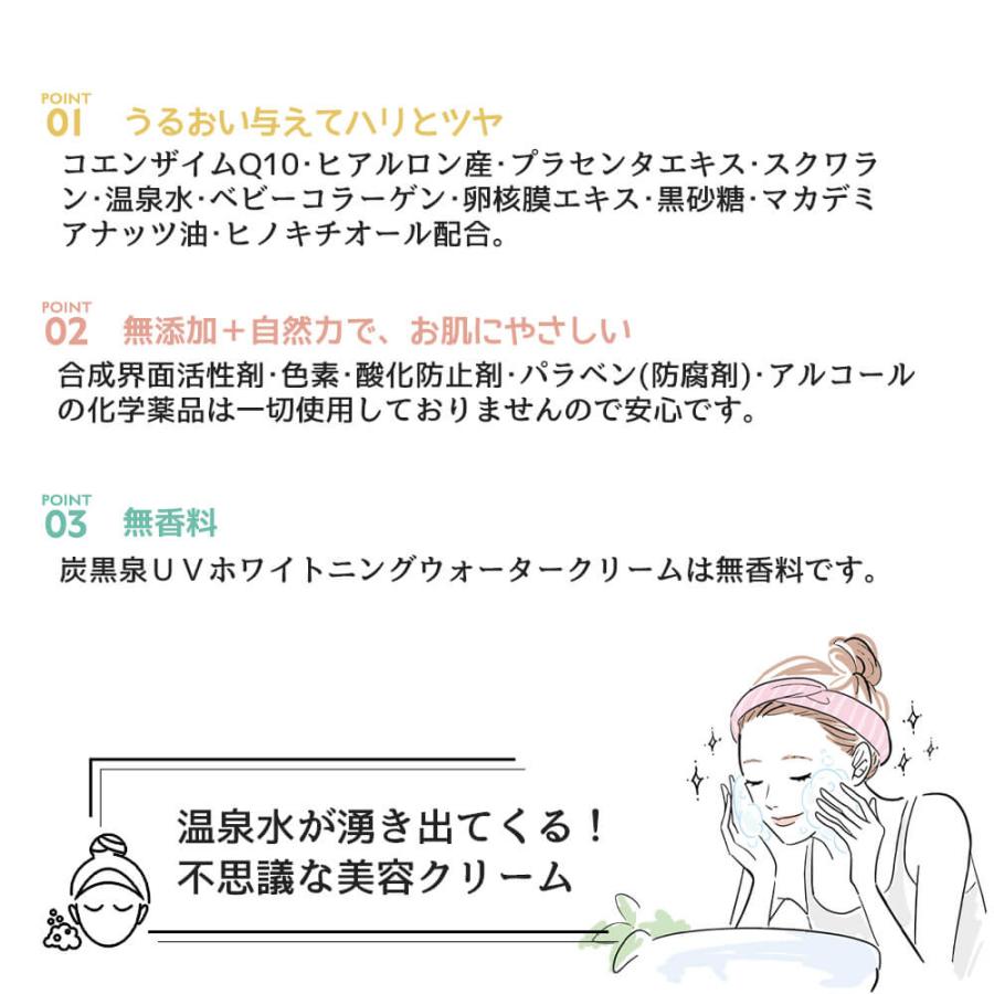 UVホワイトニング ウォータークリーム オールインワン 美容クリーム
