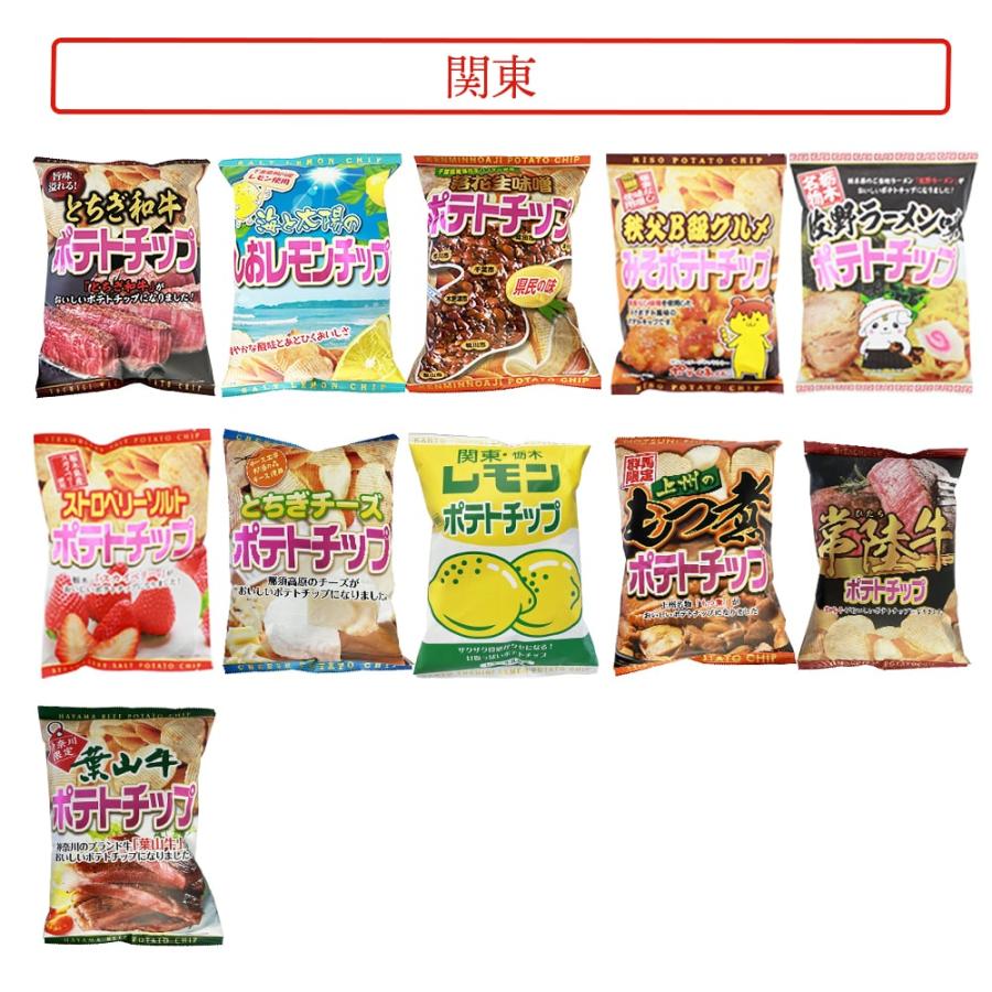 ご当地ポテチ福袋 15種類詰合せセット ポテトチップス ポテトチップ