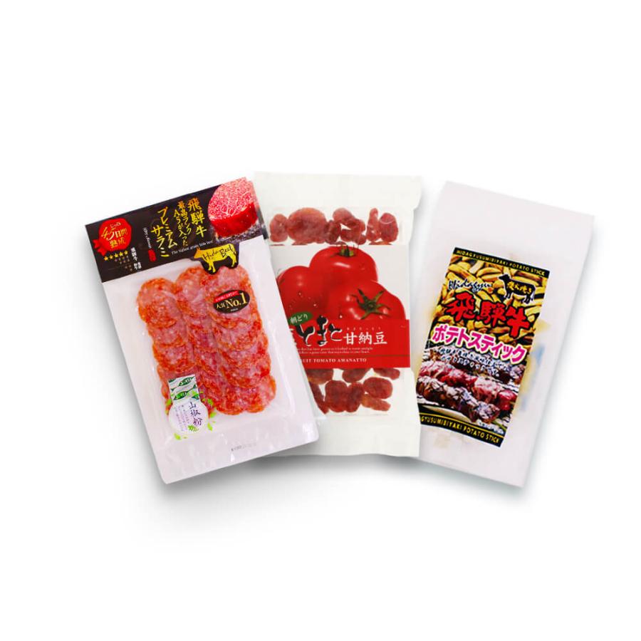 驚くほどワイン・果実酒によく合う！ご当地おつまみ 3種セット/飲み会