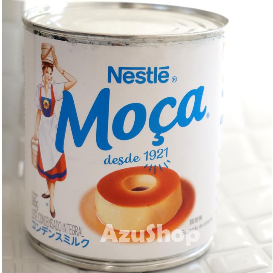 Nestle（ネスレ） コンデンスミルク 加糖練乳 moca モサ 385g 缶詰