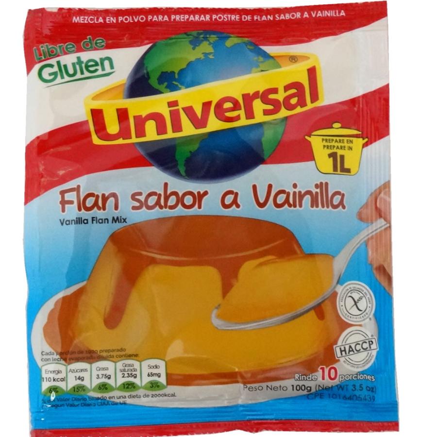 プリンの素 フラン バニラミックス Flan sabor a Vanilla 100g｜azuselectshop