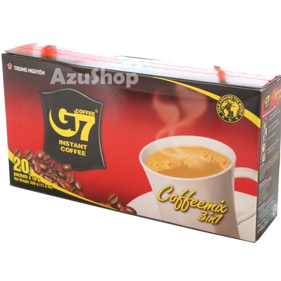 インスタントコーヒー 320g(16g×20袋) G7コーヒー 3in1 ベトナム インスタントコーヒー 320g(16g×20袋) G7コーヒー 3in1 ベトナム