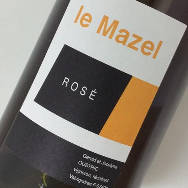 コート・デュ・ローヌ｜ロゼ・シラー/ル・マゼル赤｜Rose Syrah/Le Mazel N.V.(2014) mazelRose