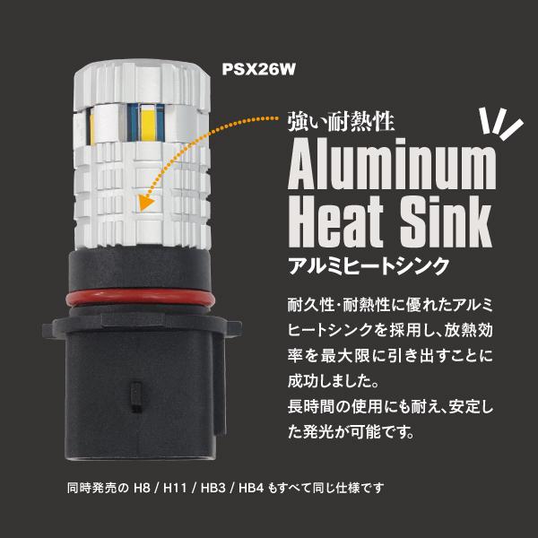 AZ製 NOAH ノア 70 前期 H19.6〜H22.3 ZRR7#系 H11 イエロー フォグランプ 3000K 最新型CSP1860チップ 2個セット (ネコポス送料無料) アズーリ｜azzurri｜04