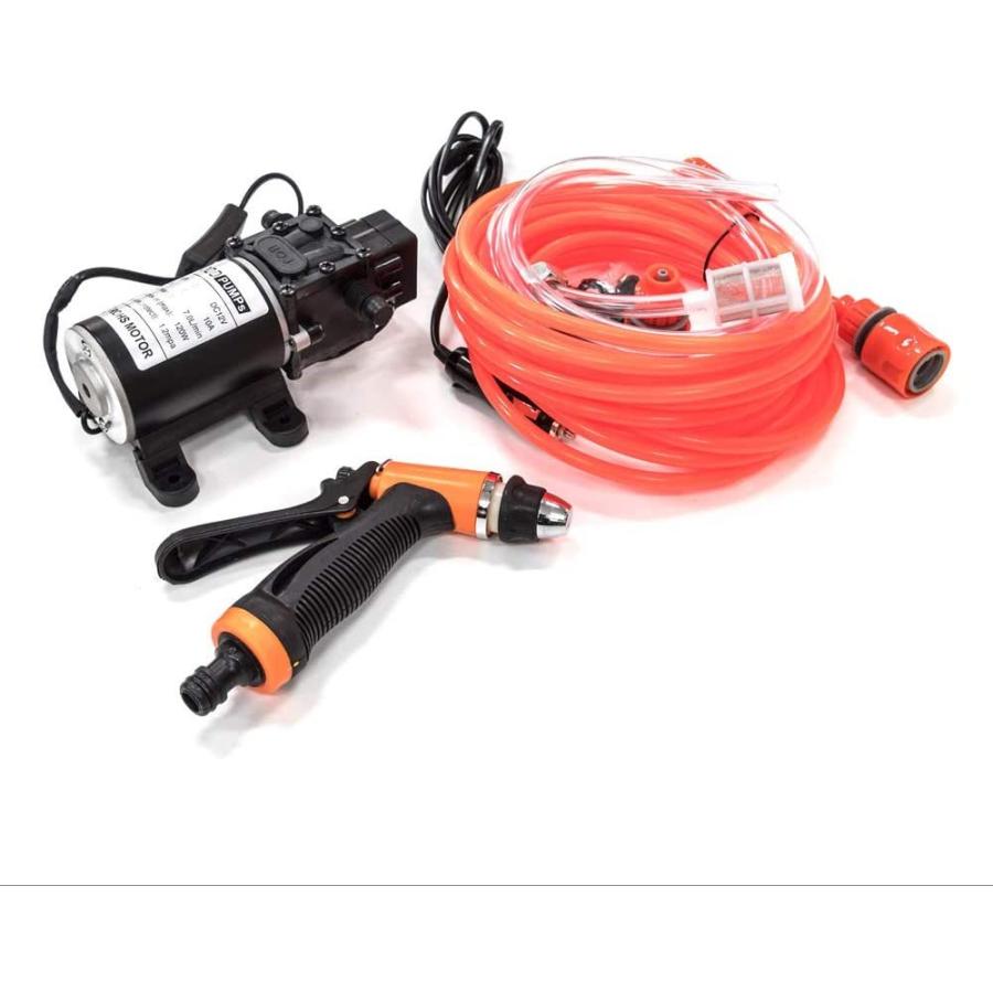 ポータブル 高圧 洗浄機 1w 電源スイッチ配線付き 洗車 レジャー ウォッシュ クリーン Azzurri Shopping 通販 Paypayモール