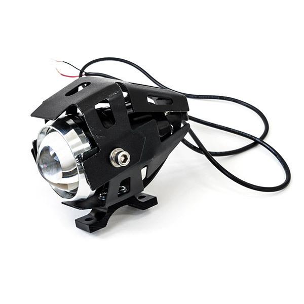 AZ製 バイク用 15W LEDヘッドライト 3段階 1500LM CREE-U5-LED フォグランプ プロジェクター 防水 Hi/Lo切替｜azzurri