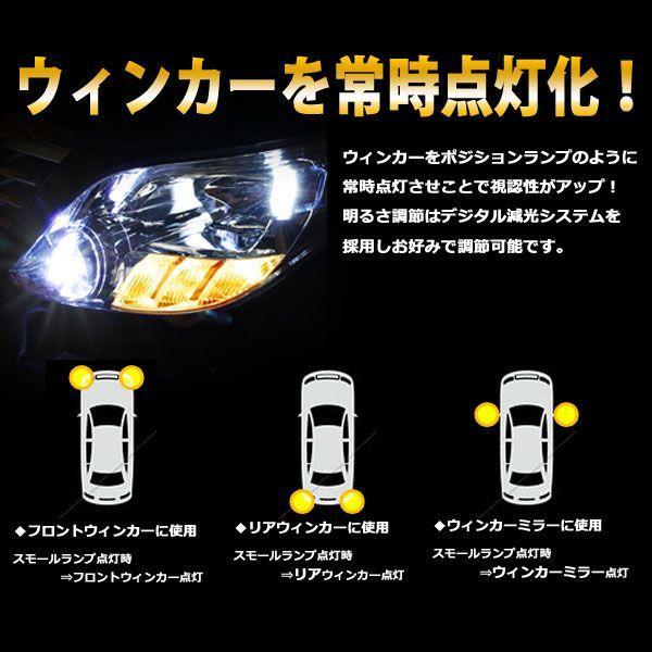 10系前期/後期 アルファード対応 ウィンカーポジションキット