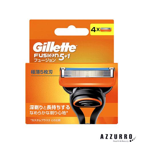 Gillette P&G ジレット フュージョン5+1 替刃4個入【ドラッグストア