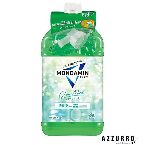 モンダミン アース製薬 クリアミント マウスウォッシュ つめかえ 大