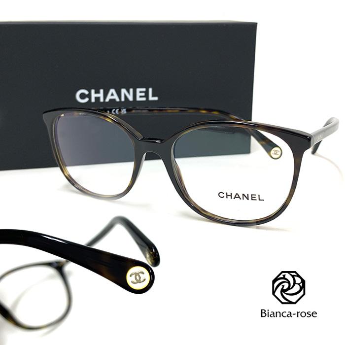 CHANEL（シャネル） パント シェイプ オプティカル 3432 C714 べっ甲