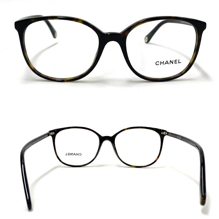 CHANEL（シャネル） パント シェイプ オプティカル 3432 C714 べっ甲