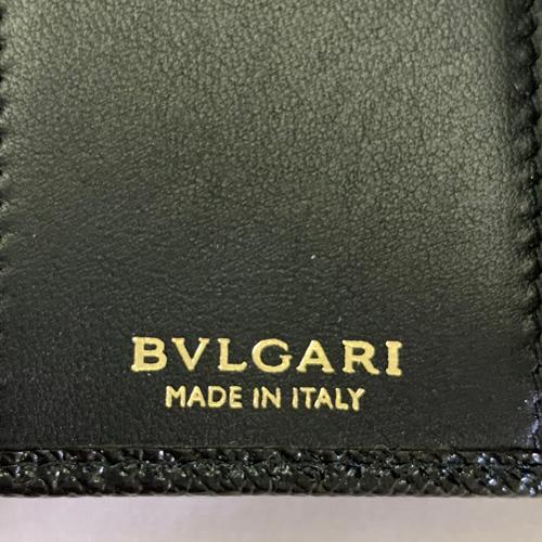 【美品】ブルガリ キーリング ゴールドブラック・カーフレザー 箱付き ブルガリ キーホルダー（レディース） 人気ブランドランキング