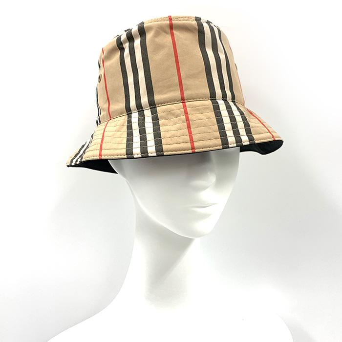 BURBERRY（バーバリー） コットン リバーシブル アイコン ストライプ 