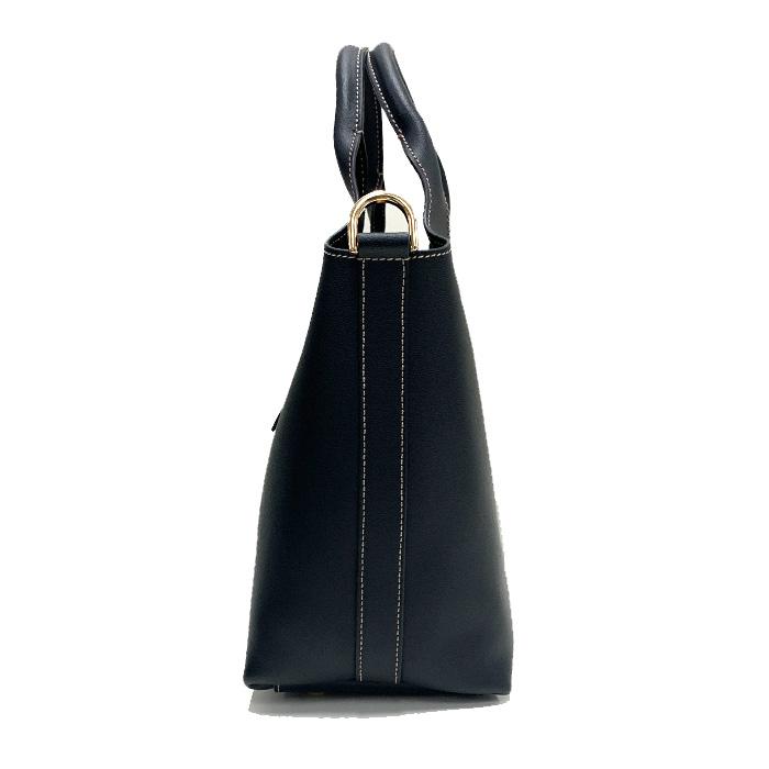 【爆買】トッズ TOD'S ショッピング トート バッグ ミニ XBWEBRF0100UBL ブラウン 茶色 ブラック 黒 白 ホワイト シンプル レディースの画像