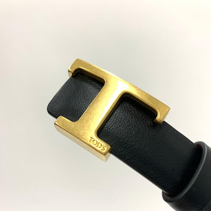 TOD'S（トッズ） TOD'S TODS ロゴ ベルト リバーシブル 2 cm T