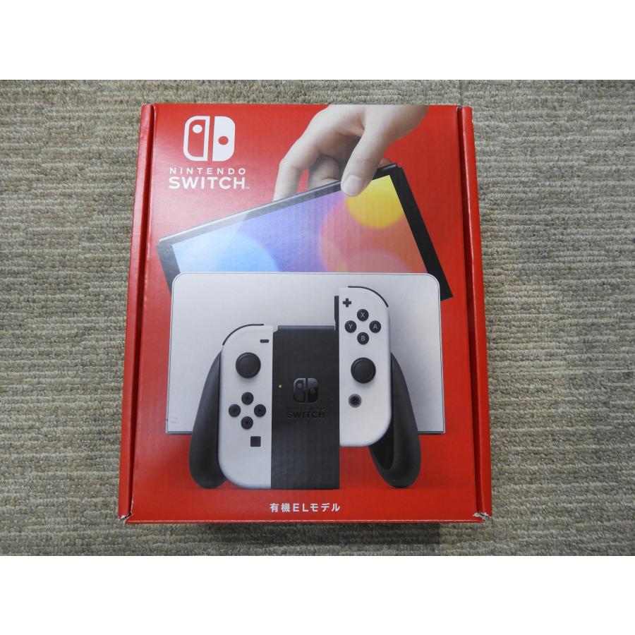 美品 Nintendo Switch 本体（有機ELモデル）Joy-Con(L)/(R) ホワイト