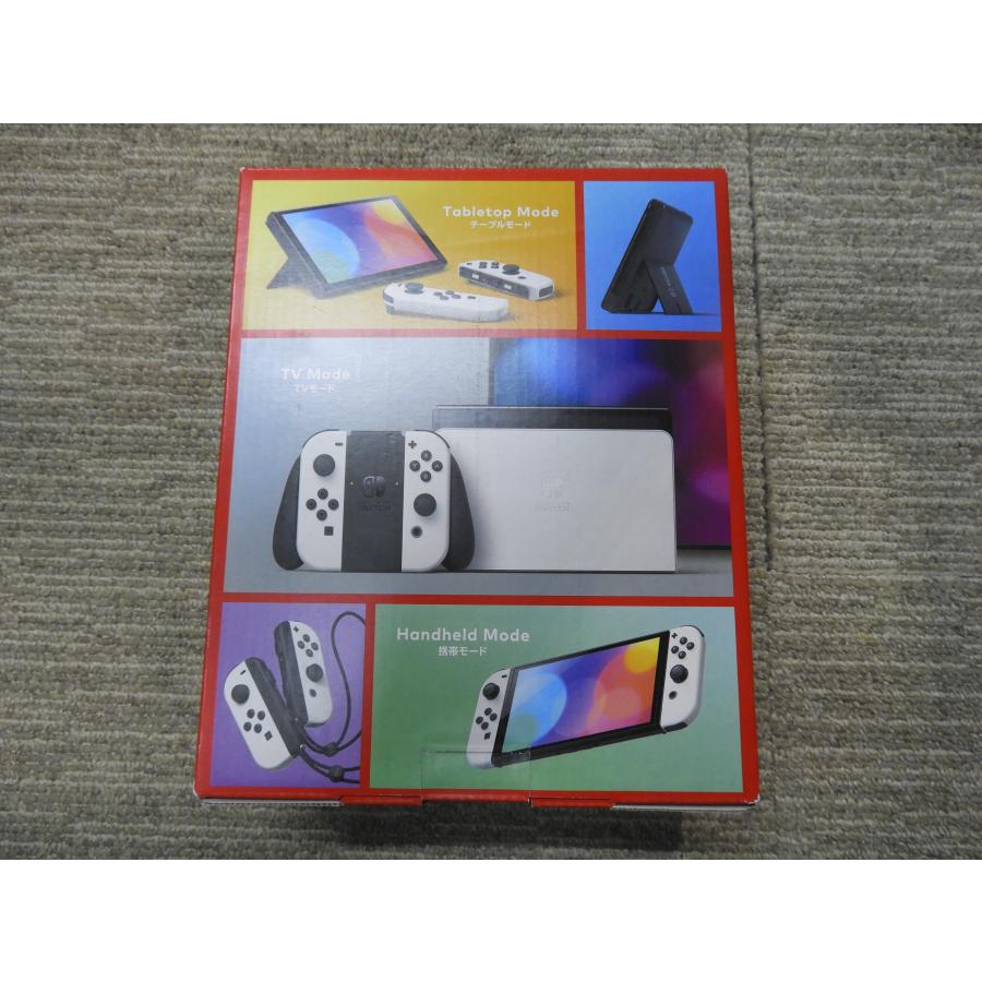 美品 Nintendo Switch 本体（有機ELモデル）Joy-Con(L)/(R) ホワイト