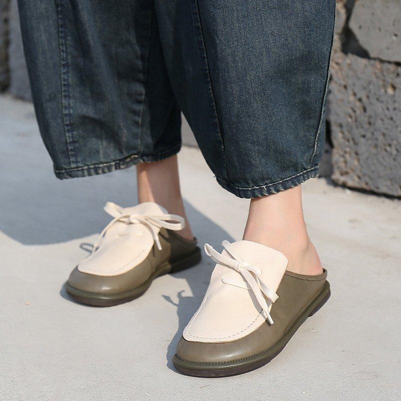 売れ筋がひ新作 本革 サボサンダル レディース シューズ フラット かかとなし ローファー 履きやすい 楽ちん レザーシューズ レザーサンダル 22ss 春夏 新作 サボ クロッグ サイズ 23 Reflect Com Pl