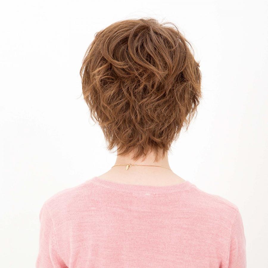 ウィッグ ラパンドアール 耐熱 女性らしい可愛さショート フルウィッグNo1069 女性用かつら |  | 02