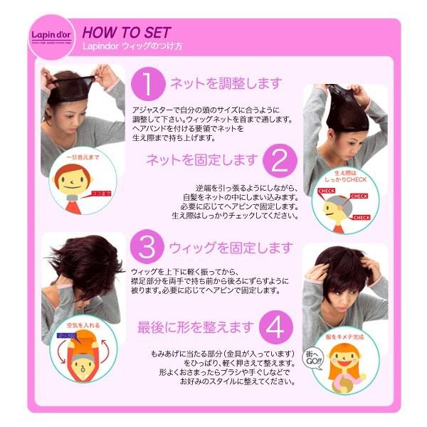 ウィッグ ラパンドアール 耐熱 軽やかなストレート清楚な印象 フルウィッグNo1105 女性用かつら |  | 04