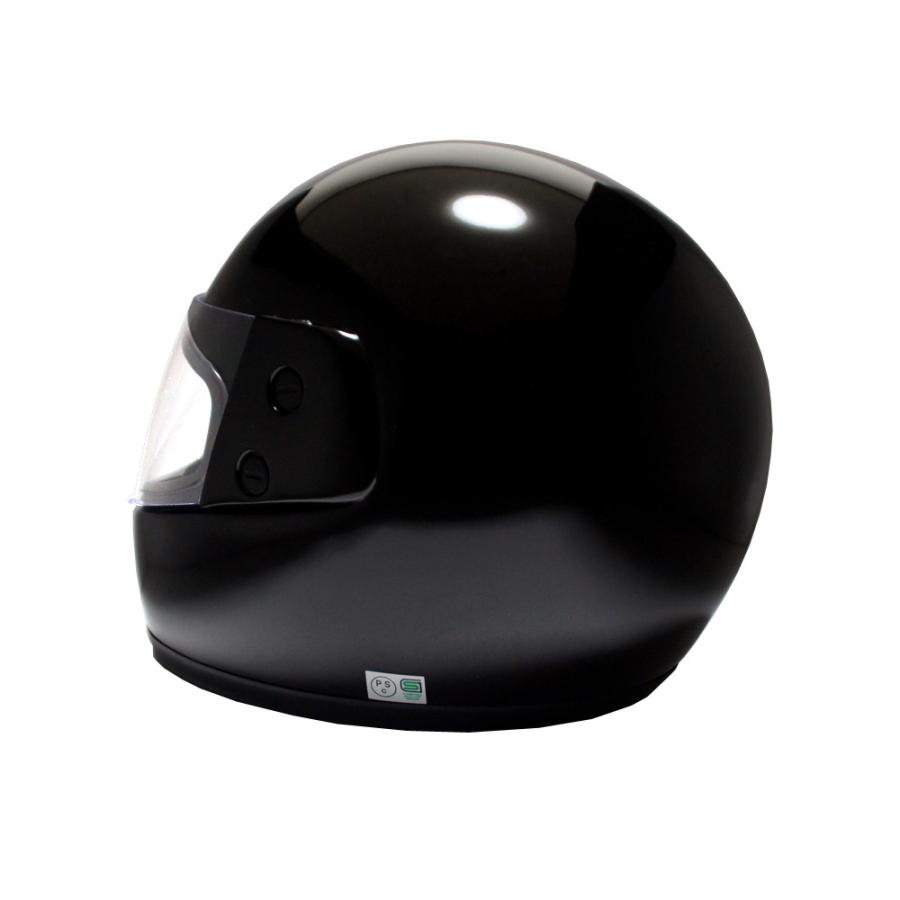 ヘルメット バイク用 フルフェイスヘルメット ブラック BB100 シールド