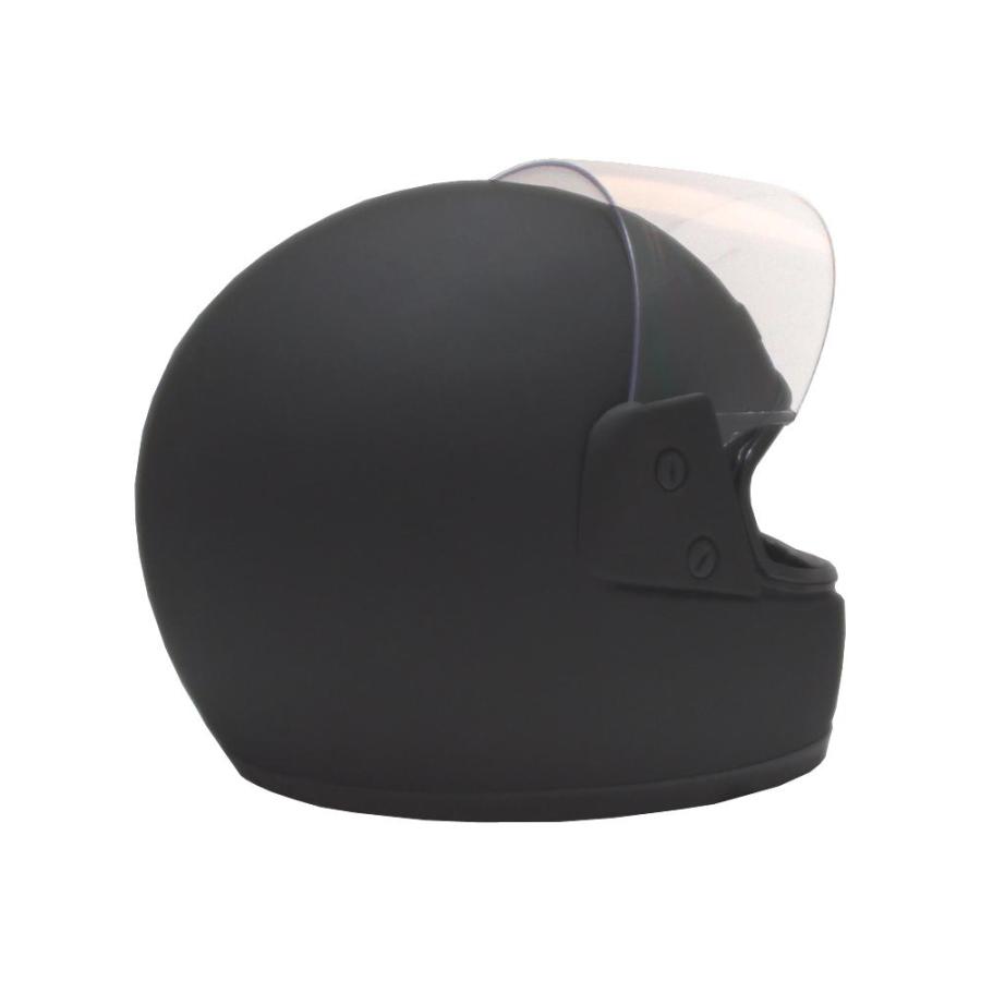 ヘルメット バイク用 フルフェイスヘルメット マットブラック BB100