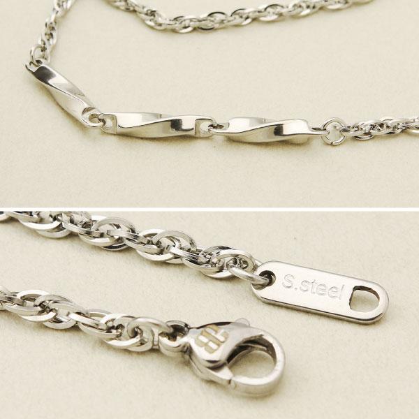 ペアネックレス ネックレス つけっぱなし ステンレス 刻印 名入れ 