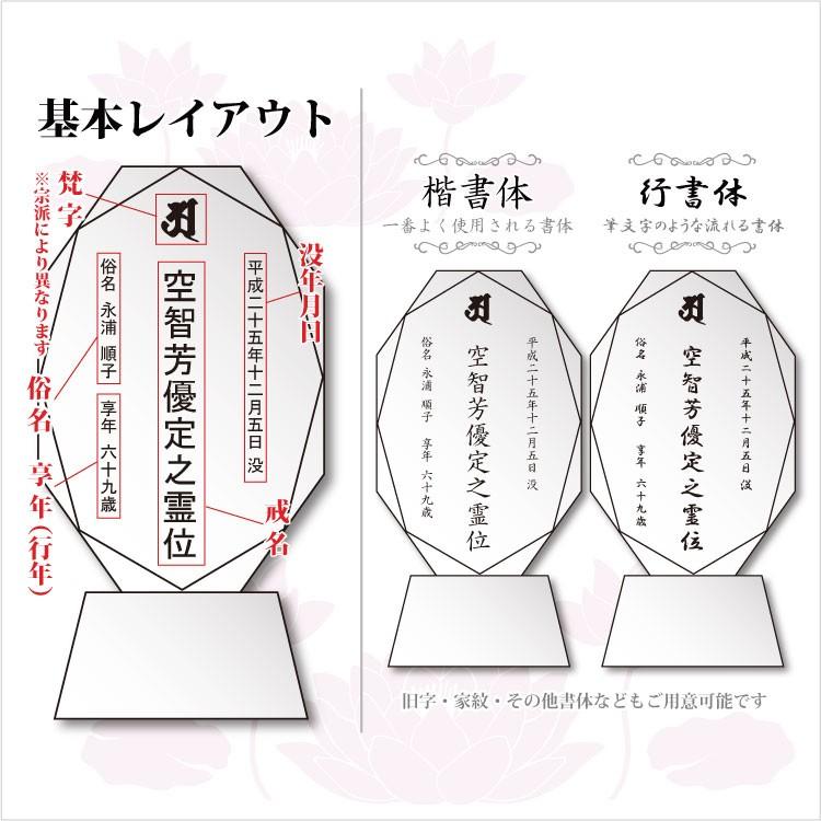 位牌 本位牌 仏具4セット メモリアル 水子位牌 慰霊 仏壇 手元供養 夫婦位牌 水子供養 彫刻 ペット供養_9