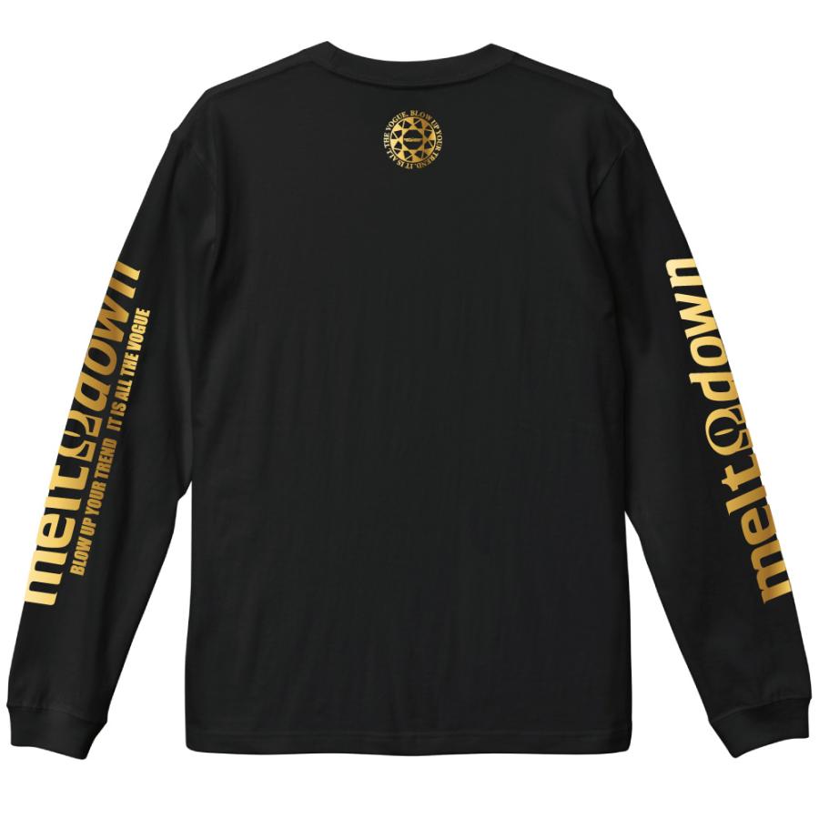 MELTDOWN（メルトダウン） 長袖Tシャツ FOIL SCRIPT L/S TEE(MD-LS02